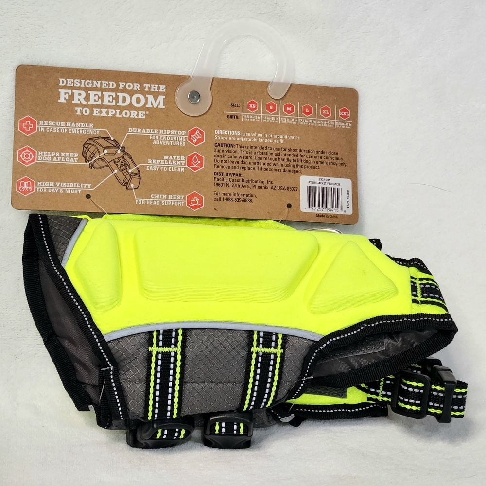Arcadia Trail High Visibility Life Jacket for Dogs - Picture 2 of 6